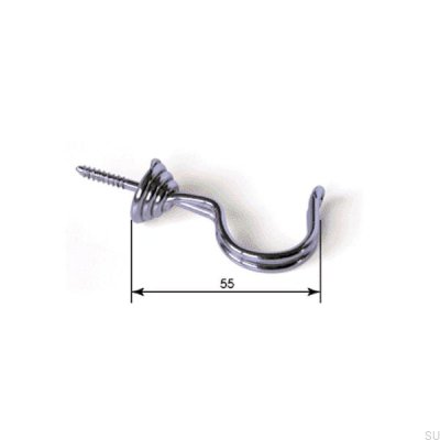 Wall hanger Trådkrok Silver