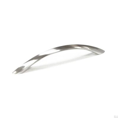 Elongated furniture handle 8874 Polished nickel