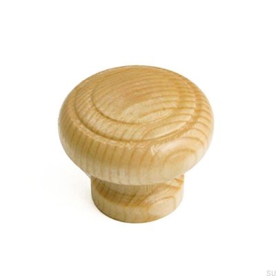Furniture knob 9255 37 Wooden pine