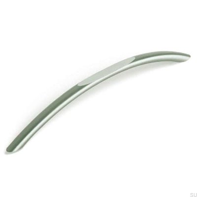 Elongated furniture handle 9060 192 Silver
