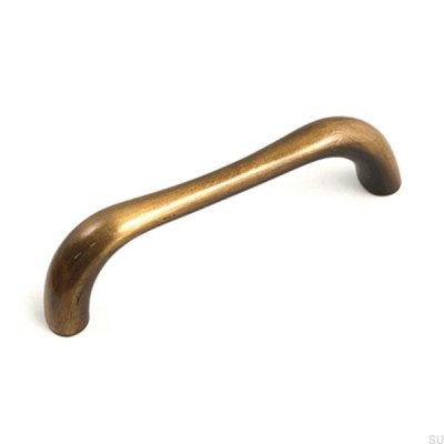 Oblong furniture handle 8478 Antique bronze