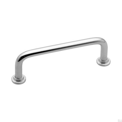 Elongated furniture handle 1353 87 Polished nickel