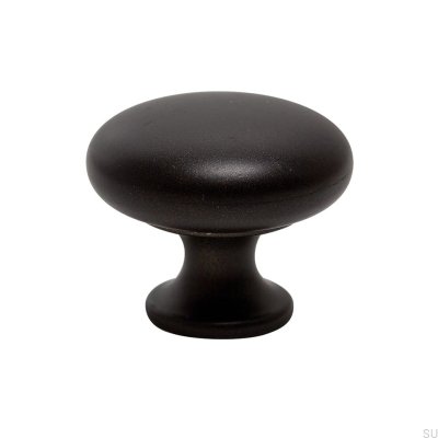 Furniture knob Duke Metal, black