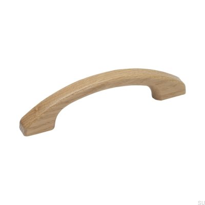 Elongated furniture handle A5 96 Wooden