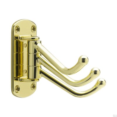 Wall hanger Lyr Polished gold