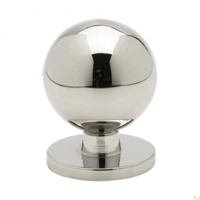 Solliden Furniture Knob Brass Nickel Plated