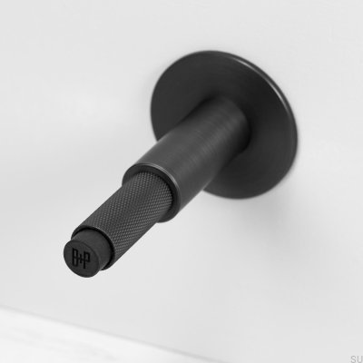 Cross Brass Burnt Bronze Wall-Mounted Door Stopper