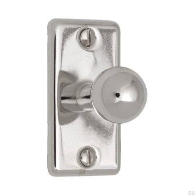 Furniture Knob 5320 Silver Polished Nickel