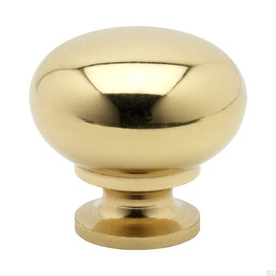Furniture Knob 7638 Polished Brass