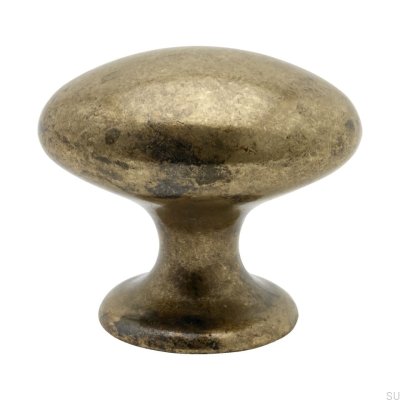 Furniture knob 401 Antiqued gold