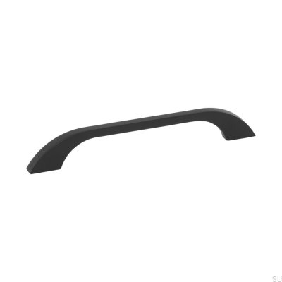 Lya 160 furniture handle, metal black