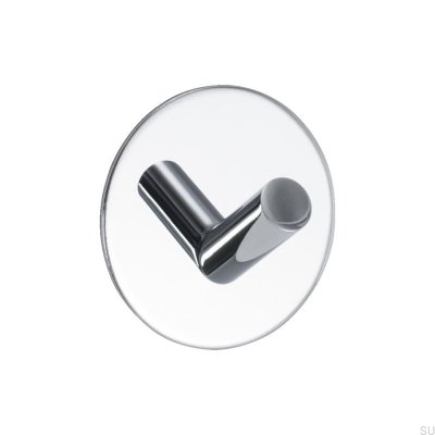 Base 100-1 wall hanger Polished chrome