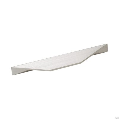 Cutt 96/128 Long Furniture Handle, Aluminum Silver