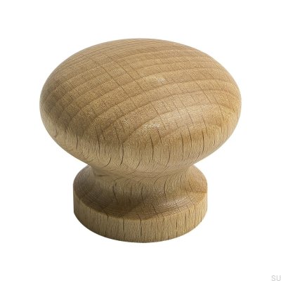 Furniture knob Lille-34 Wooden, oak