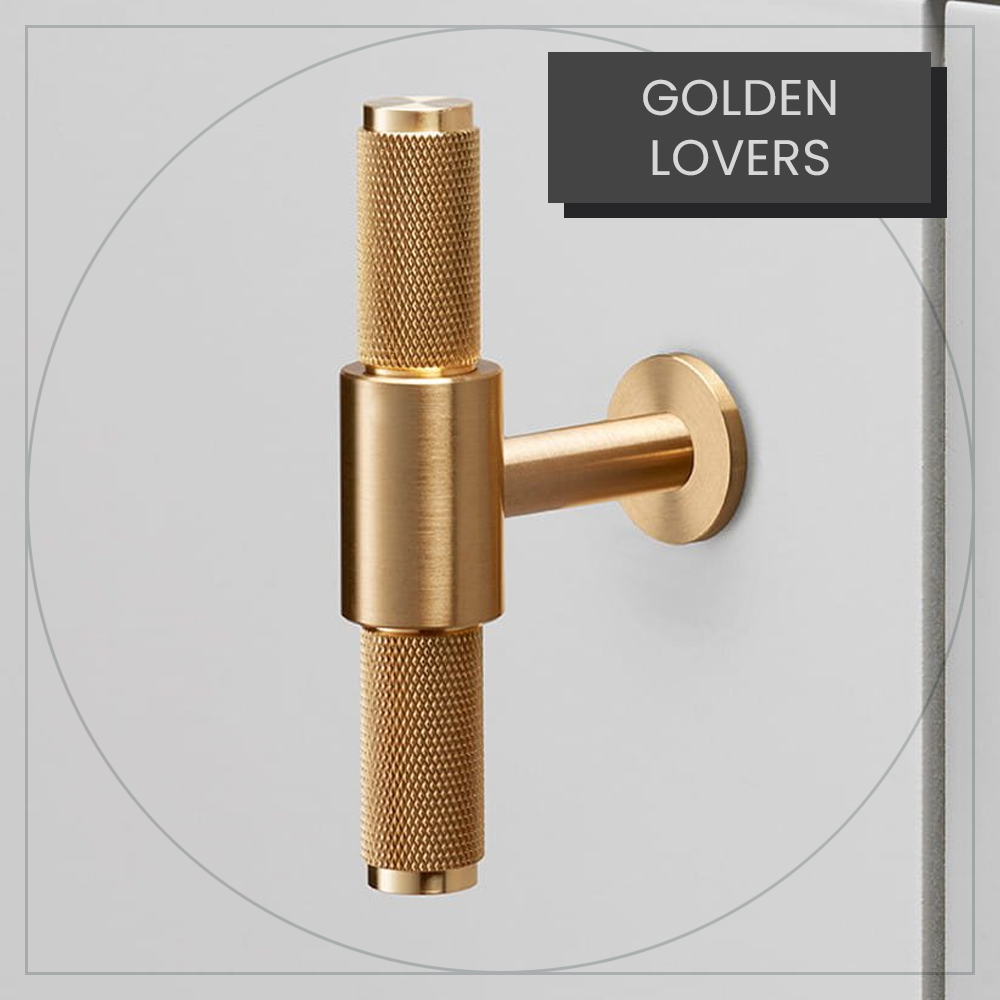 Golden handles and knobs
