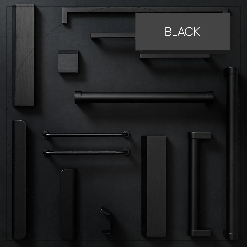 all black handles