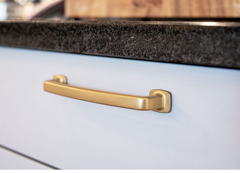 Retro style kitchen furniture handles